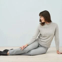 5-Pocket-Jeans Aus Bio-Baumwolle - Grey Denim -Grundstoff Verkaufsladen jeans donna living crafts fair 63563 620 1280x1280