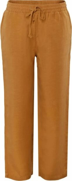 Hose Aus Tencel Und Leinen - Dark Amber