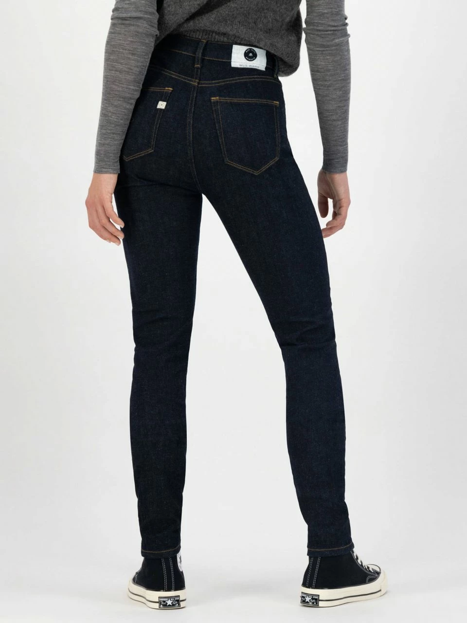 Skinny Fit Jeans Sky Rise - Strong Blue 5 Skinny Fit Jeans Sky Rise - Strong Blue – Bild 3