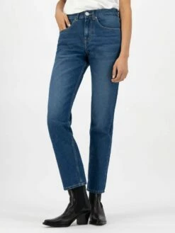 Relax Fit Jeans Easy Go - Used Stone -Grundstoff Verkaufsladen mud jeans oekofairer denim stoff easygo usedstone 1280x1280