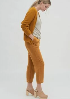 Hose Aus Tencel Und Leinen - Dark Amber -Grundstoff Verkaufsladen nachhaltig fair vegan 66522 12 1280x1280