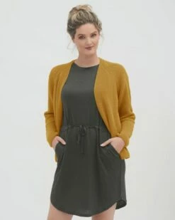 Jersey-Kleid Aus Leinen - Thyme -Grundstoff Verkaufsladen nachhaltige Sommermode Living Crafts 66642 655 1280x1280