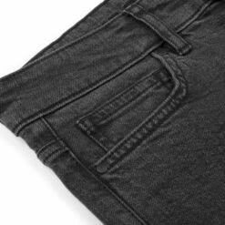 Slim Fit Jeans Aus Bio-Baumwolle - Black Washed -Grundstoff Verkaufsladen nachhaltige denim hose slim fit 890Rt 1280x1280