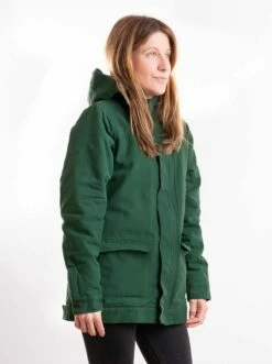 Guerilla Short Jacket - Green -Grundstoff Verkaufsladen nachhaltige jacke oekologische baumwolle 2378f 1280x1280