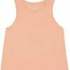 Kurzes Tank-Top Aus Bio-Baumwolle - Fraiche Peche -Grundstoff Verkaufsladen nachhaltiges Damen Top pfirsich W038 101 1280x1280