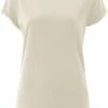 Organic Rolled Sleeve T-Shirt - Sand -Grundstoff Verkaufsladen nachhaltiges damen shirt bio baumwolle EP16 SA 1280x1280