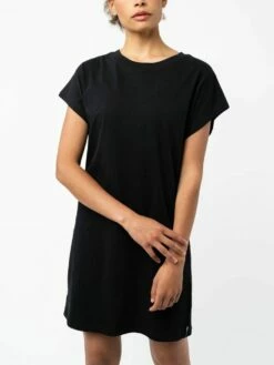Mela Fairtrade Jersey-Kleid Sunea Aus Bio-Baumwolle - Schwarz