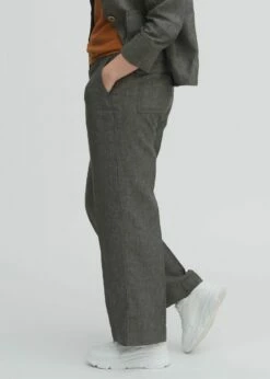 Hose Aus Leinen - Thyme -Grundstoff Verkaufsladen oekofaire Damen Hose Leinen 66521 955 1280x1280