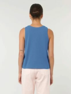 Kurzes Tank-Top Aus Bio-Baumwolle - Bright Blue -Grundstoff Verkaufsladen oekofaires Top Bio Baumwolle W038 053 1280x1280