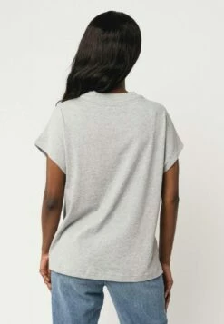 Fairtrade T-Shirt Madhu Aus Bio-Baumwolle - Grau-melange 10 Fairtrade T-Shirt Madhu Aus Bio-Baumwolle - Grau-melange -Grundstoff Verkaufsladen oekofaires damen shirt vegan Madhu grey 1280x1280