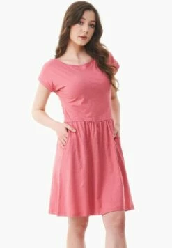 Kurzarm-Kleid Aus Bio-Baumwolle - Desert Rose