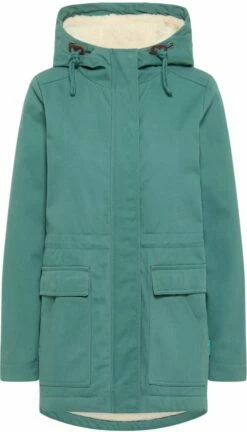 Warmer Twillparka - Green Rain