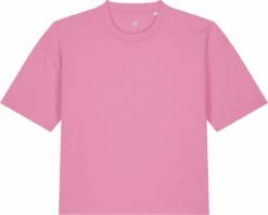 Boxy T-Shirt Aus Bio-Baumwolle - Bubble Pink