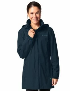 VAUDE Damen Regenjacke Escape Parka - Dark Sea -Grundstoff Verkaufsladen regenjacke lang geschnitten vaude nachhaltig 45050 179 1280x1280