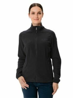 VAUDE Damen Jacke Rosemoor Fleece Jacket II - Black -Grundstoff Verkaufsladen rosemoor fleece jacket nachhaltig 42761 010 1280x1280