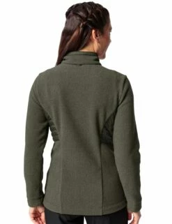 VAUDE Damen Winterparka Idris 3in1 III - Khaki -Grundstoff Verkaufsladen rueckansicht fleecejacke oekofaire herstellung 42402 161 1280x1280