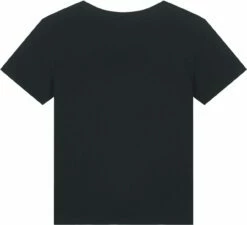 Basic T-Shirt Aus Bio-Baumwolle - 3er-Pack - Black -Grundstoff Verkaufsladen schwarzes t shirt damen rundhals kurzarm oberteil zertifizierte bio baumwolle umweltfreundliche herstellung W173 002 1280x1280 2