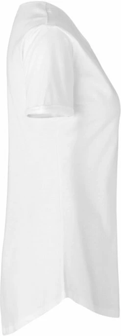 Neutral Roll Up Sleeve T-Shirt Aus Fairtrade Bio-Baumwolle - Weiss -Grundstoff Verkaufsladen side Frauen Rolled Up Shirt bio 80012 1280x1280