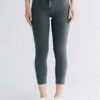 Skinny Fit Cropped Jeans Aus Bio-Baumwolle & Modal - Iron Gray -Grundstoff Verkaufsladen skinny jeans bio baumwolle WS1015 163 1280x1280