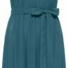 Kurzes EcoVero™ Kleid - Bermuda Blue 1 Kurzes EcoVero™ Kleid - Bermuda Blue -Grundstoff Verkaufsladen sommerkleid tranquillo petrol damen faire mode online kaufen S24E26 bermudablue 1280x1280