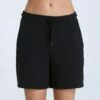 Sport-Shorts Aus Bio-Baumwolle & Modal - Black 2 Sport-Shorts Aus Bio-Baumwolle & Modal - Black -Grundstoff Verkaufsladen sport shorts damen true north black schwarz bio baumwolle modal nachhaltig 1341 01 1280x1280