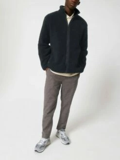 Unisex Sherpa-Jacke Aus Recyceltem Polyester - Black 21 Unisex Sherpa-Jacke Aus Recyceltem Polyester - Black -Grundstoff Verkaufsladen stylische Sherpa Jacke schwarz U883 002 1280x1280