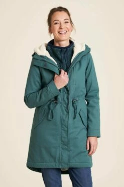 Warmer Twillmantel - Green Rain -Grundstoff Verkaufsladen tranquillo warmer twillmantel gefuettert online kaufen W23A92 greenrain 1280x1280