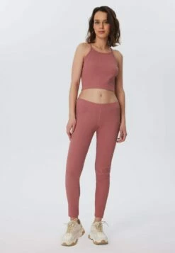 Ripp-Jersey Crop Top Aus Bio-Baumwolle - Dunkel Mauve -Grundstoff Verkaufsladen vegane Bio Baumwoll Mode 1515 072 4 1613 072 1280x1280