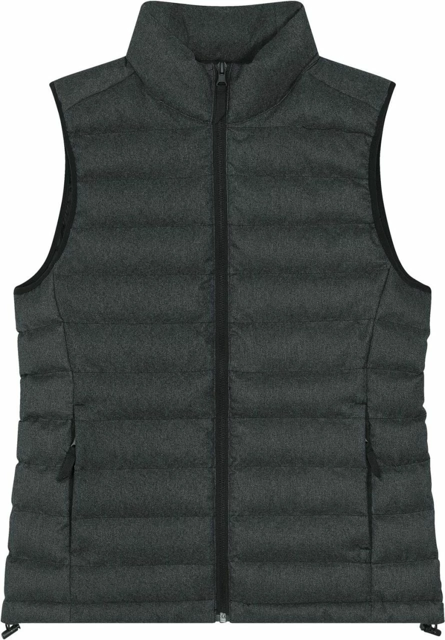 Steppweste Aus Recyceltem Polyester - Dark Heather Grey 3 Steppweste Aus Recyceltem Polyester - Dark Heather Grey