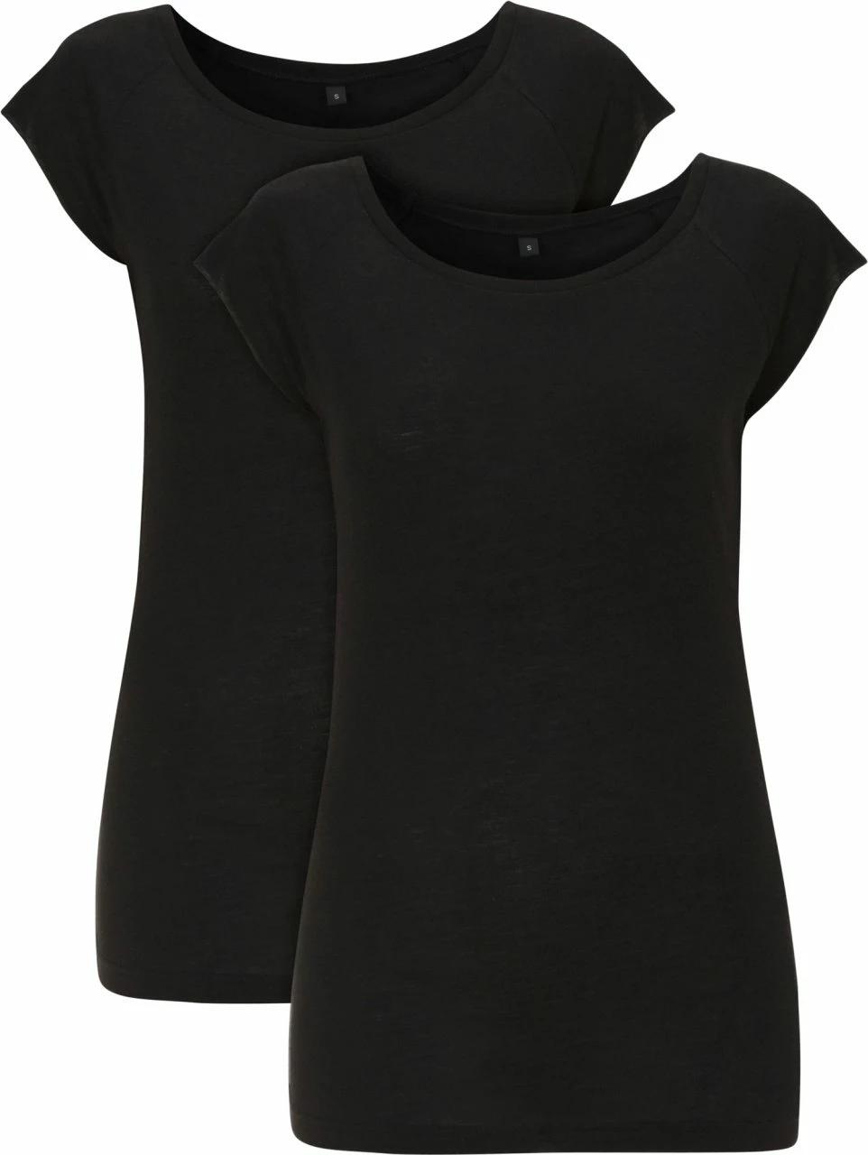 Bamboo Raglan T-Shirt - 2er-Pack - Black 3 Bamboo Raglan T-Shirt - 2er-Pack - Black