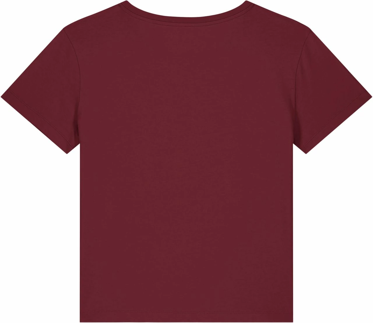 Basic T-Shirt Aus Bio-Baumwolle - 3er-Pack - Burgundy 5 Basic T-Shirt Aus Bio-Baumwolle - 3er-Pack - Burgundy – Bild 3