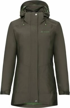 VAUDE Damen Winterparka Idris 3in1 III - Khaki