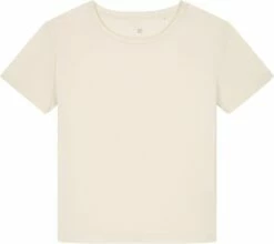 Basic T-Shirt Aus Bio-Baumwolle - Natural Raw